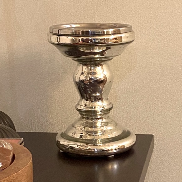 Pottery Barn Accents New Pottery Barn Candle Holderantique Mercury